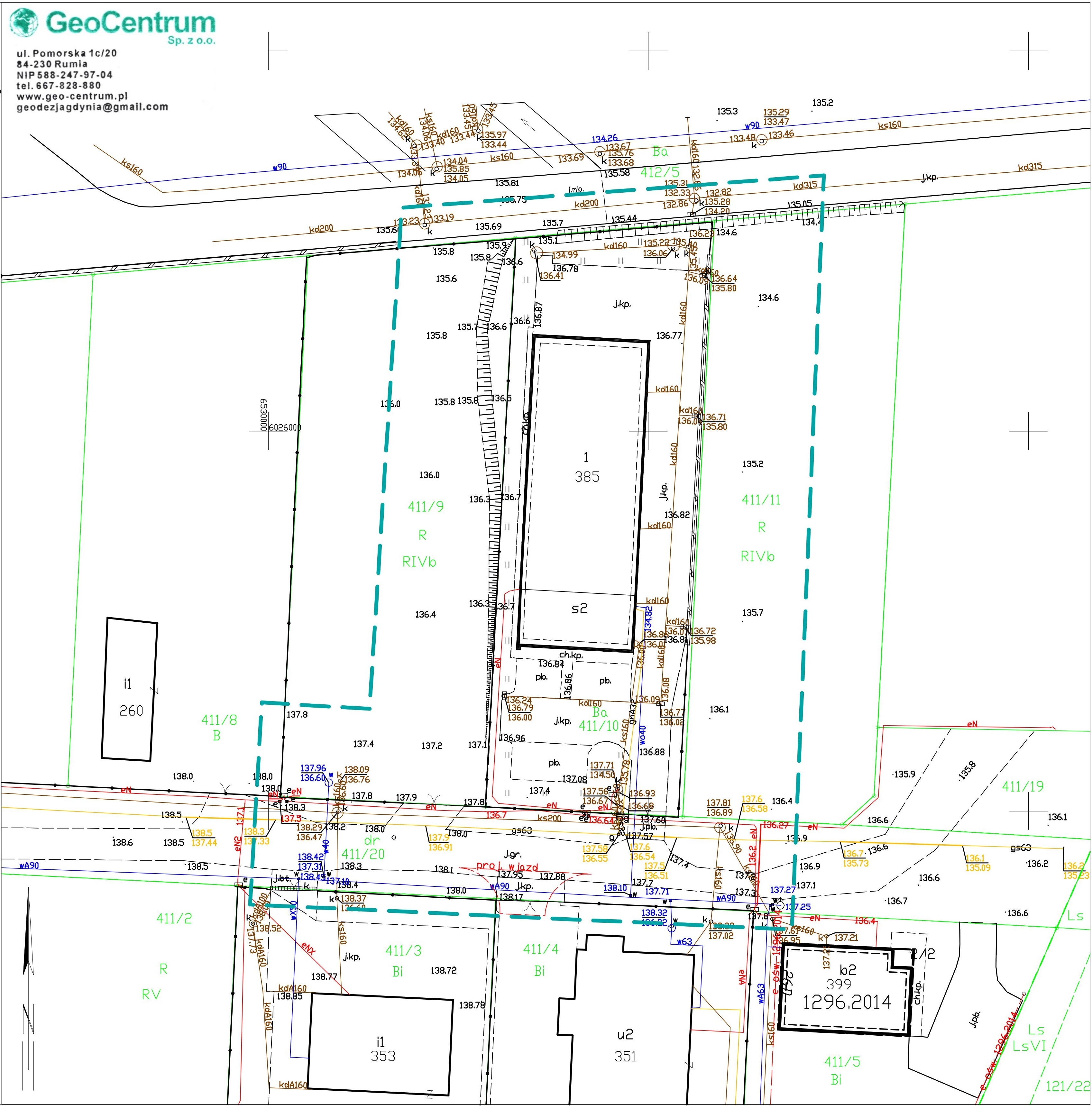 Mapa do celów projektowych.