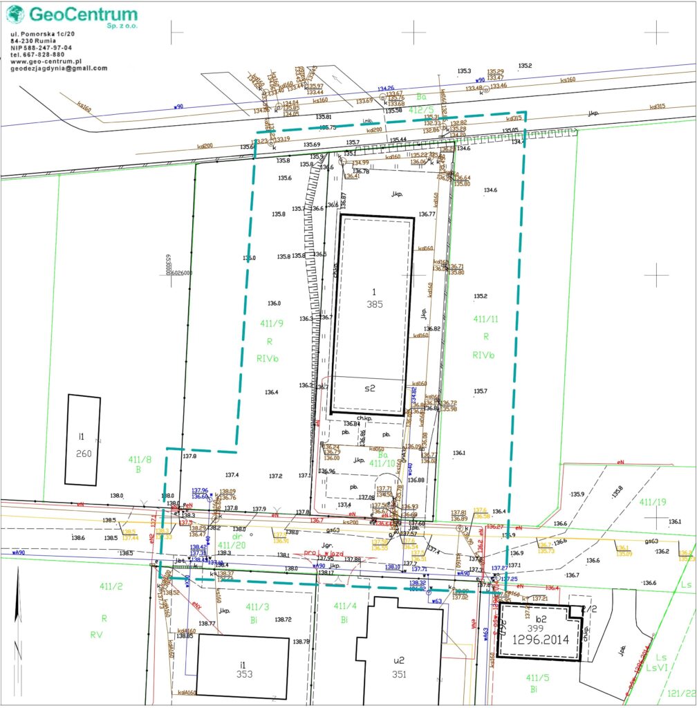 Mapa do celów projektowych.
